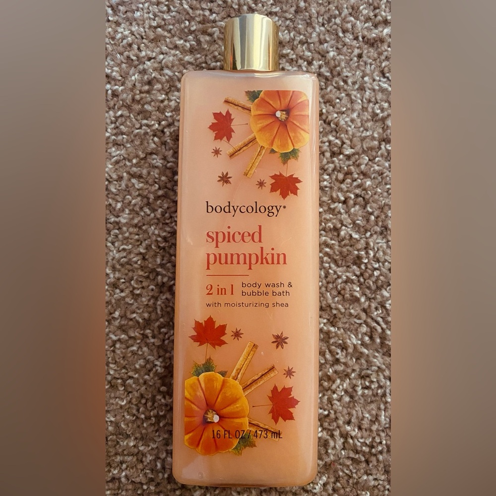 Bodycology 2in1 body wash & bubble bath, scent Spiced Pumpkin